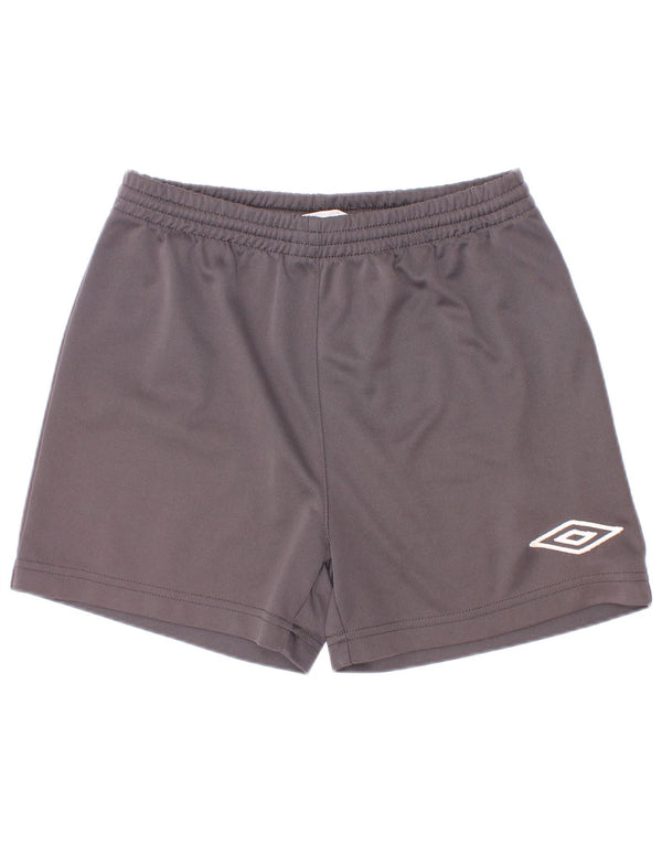 Umbro Boys Sports Shorts 9-10 År Mellemgrå
