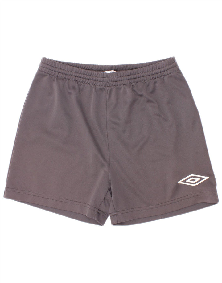 Umbro Boys Sports Shorts 9-10 År Mellemgrå