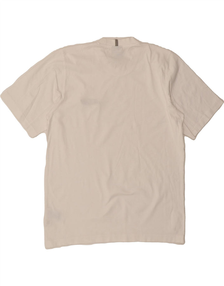 ADIDAS Mens T-Shirt Top Medium White Cotton Vintage Adidas and Second-Hand Adidas from Messina Hembry 