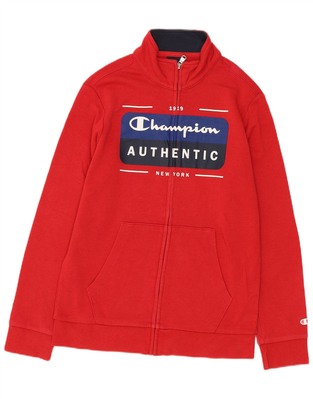 Champion Drenge Grafisk Sweatshirt Jumper 11-12 år Stor Rød
