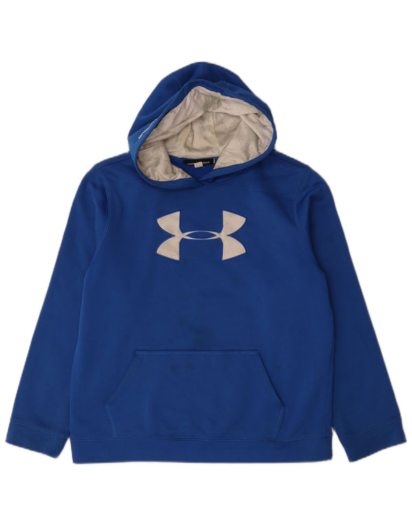 Under Armour Boys grafisk hættetrøje 13-14 år blå