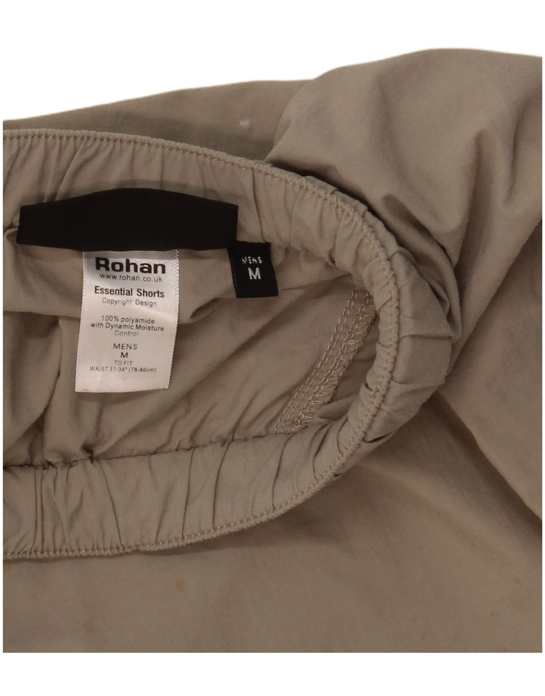 Rohan Herre Chino Shorts Medium W32 Beige Polyamid