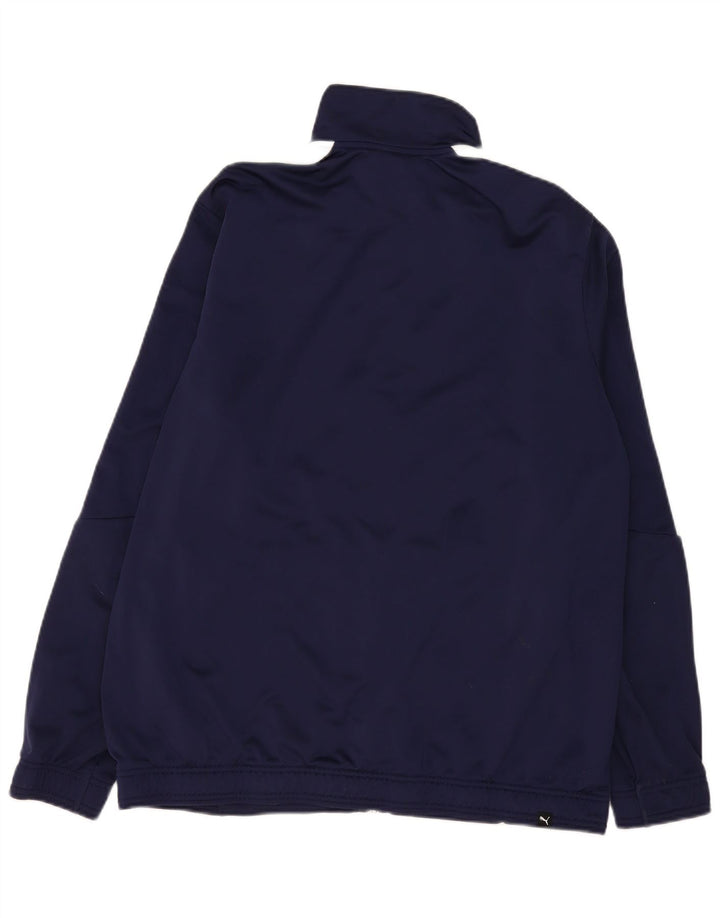 Puma Træningsdragt Topjakke til mænd 2XL Navy Blue Colourblock