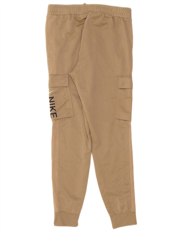 Nike Herre Cargo Træningsdragt Bukser Joggers Små Beige Polyester