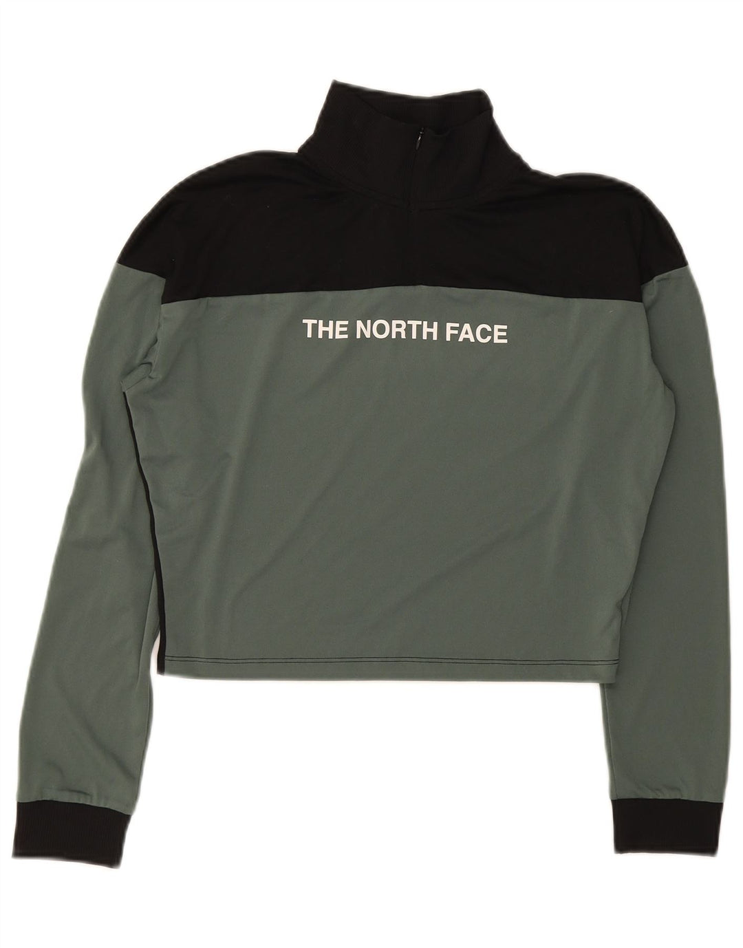 The North Face Dame Grafisk Pullover Træningsdragt Top UK 14 Medium Khaki