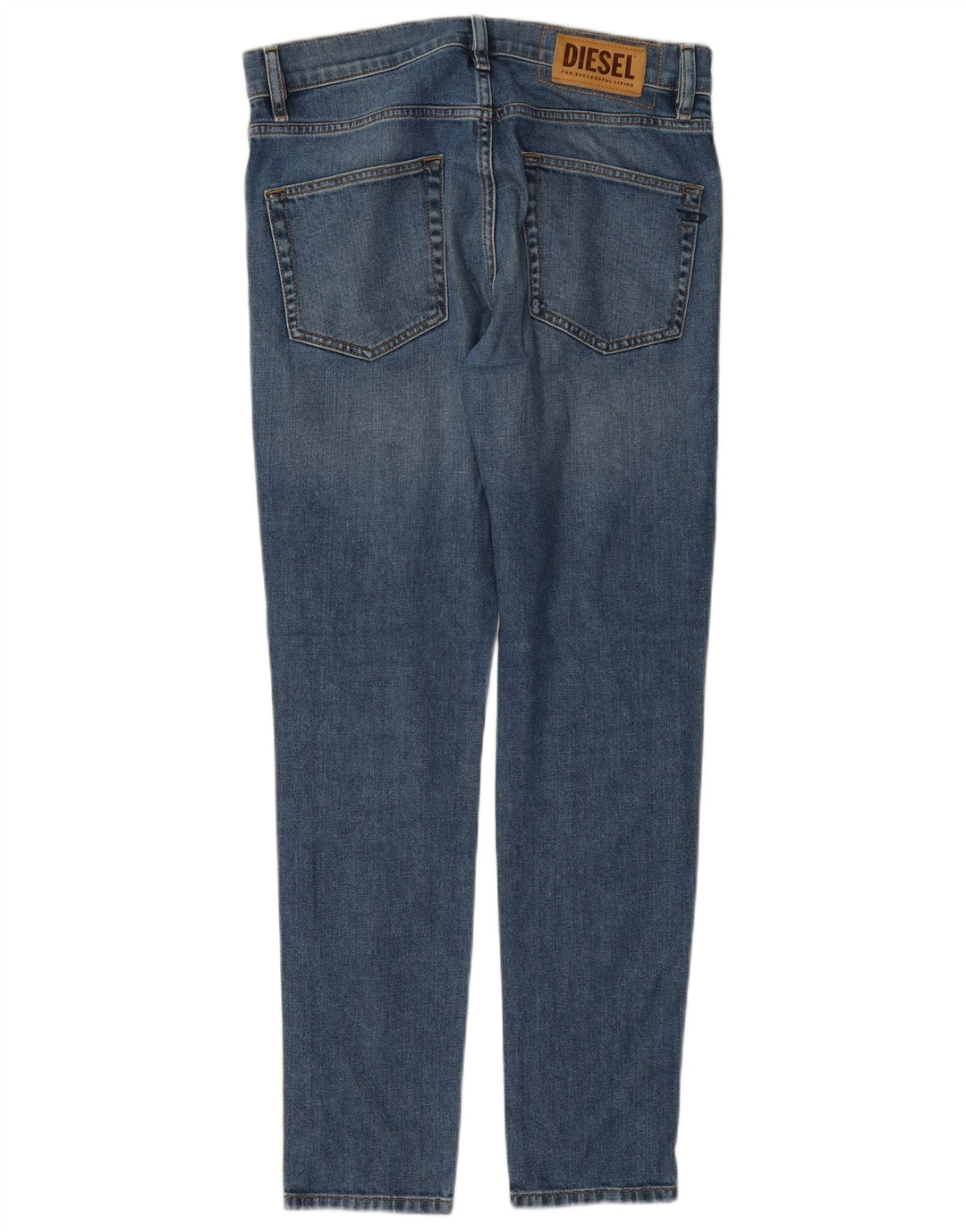 Diesel Herre Stretch Slim Jeans W30 L30 Blå Bomuld
