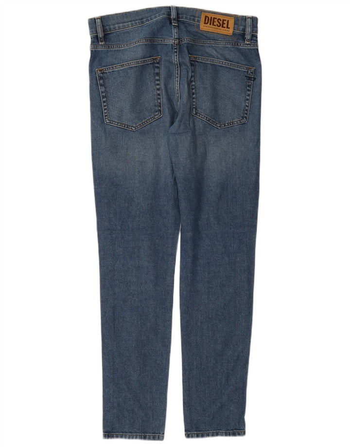 Diesel Herre Stretch Slim Jeans W30 L30 Blå Bomuld
