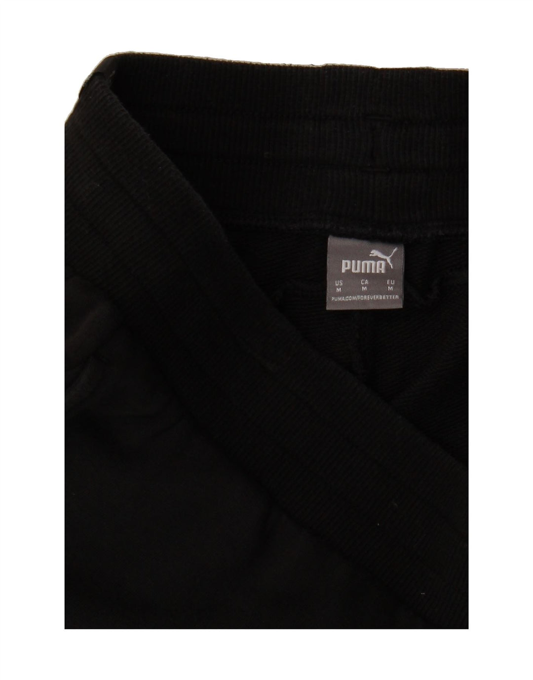 PUMA Womens Tracksuit Trousers Joggers UK 14 Medium Black Vintage Puma and Second-Hand Puma from Messina Hembry 
