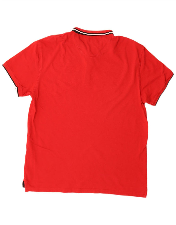 Levi's herre poloshirt 2XL rød bomuld