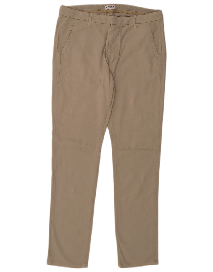 Dondup Herre Slim Chino Bukser W34 L33 Beige Modal