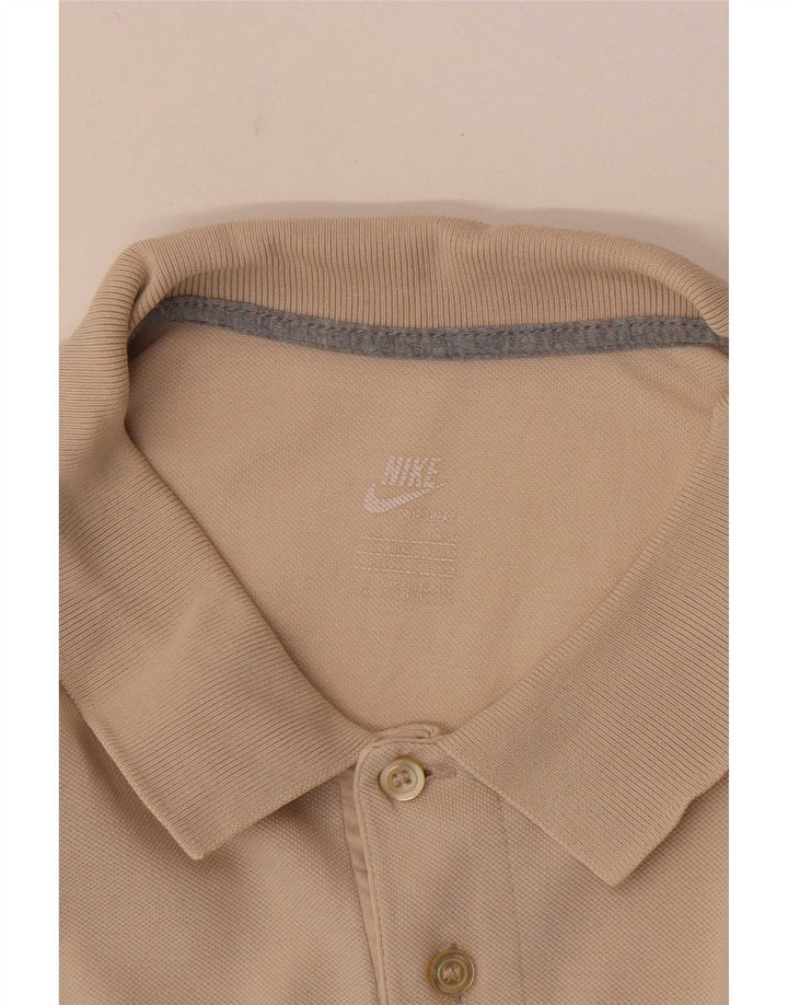 Nike Polo Shirt til mænd Large Beige