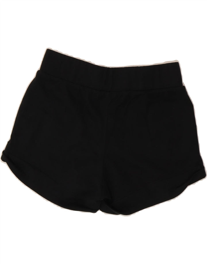 PUMA Womens Sport Shorts UK 10 Small  Black Vintage Puma and Second-Hand Puma from Messina Hembry 