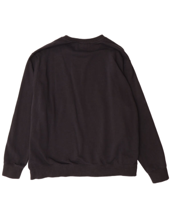 Nike Sweatshirt Jumper til mænd 3XL sort bomuld