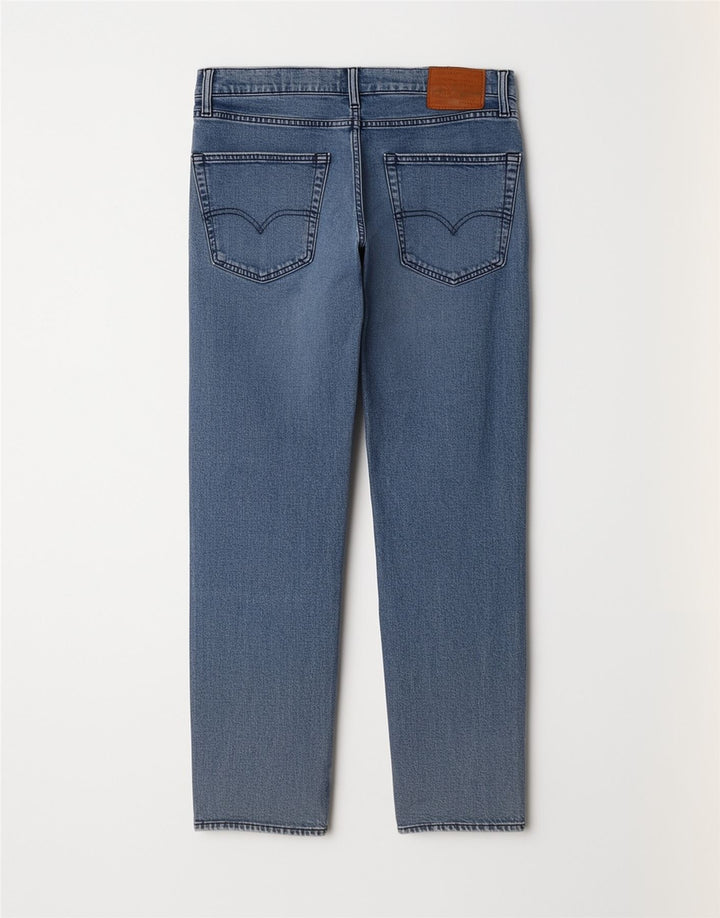 Levi's Herre 502 Straight Jeans W30 L30 Blå Bomuld