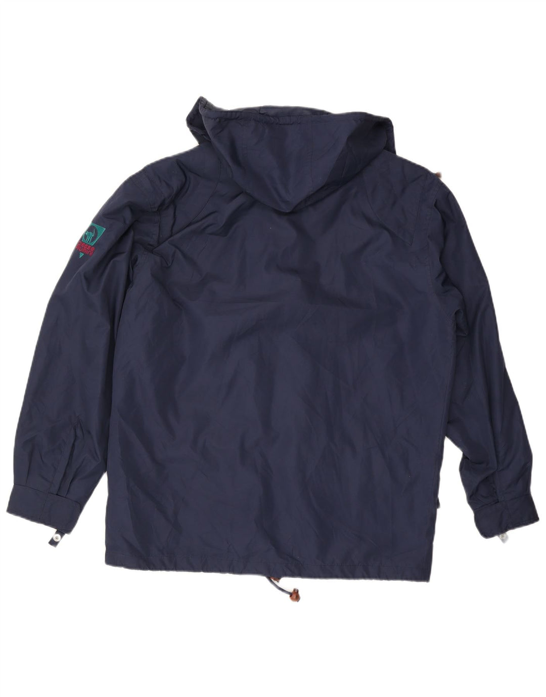 Ciesse Piumini Herre Hooded Utility Jacket UK 44 XL Navy Blue Polyester