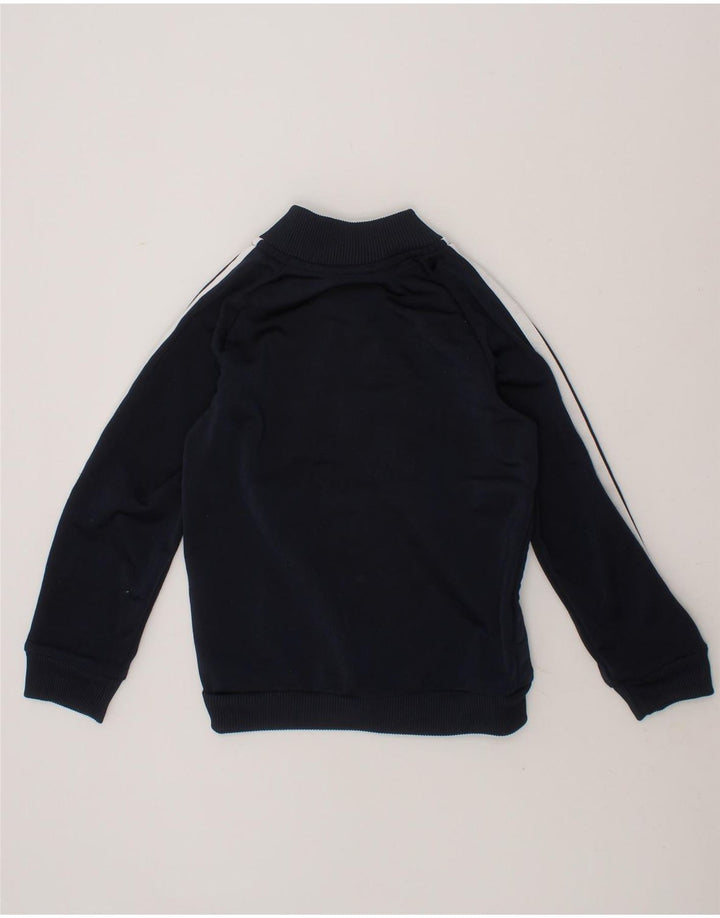 ADIDAS Boys Tracksuit Top Jacket 3-4 Years Navy Blue Polyester Vintage Adidas and Second-Hand Adidas from Messina Hembry 