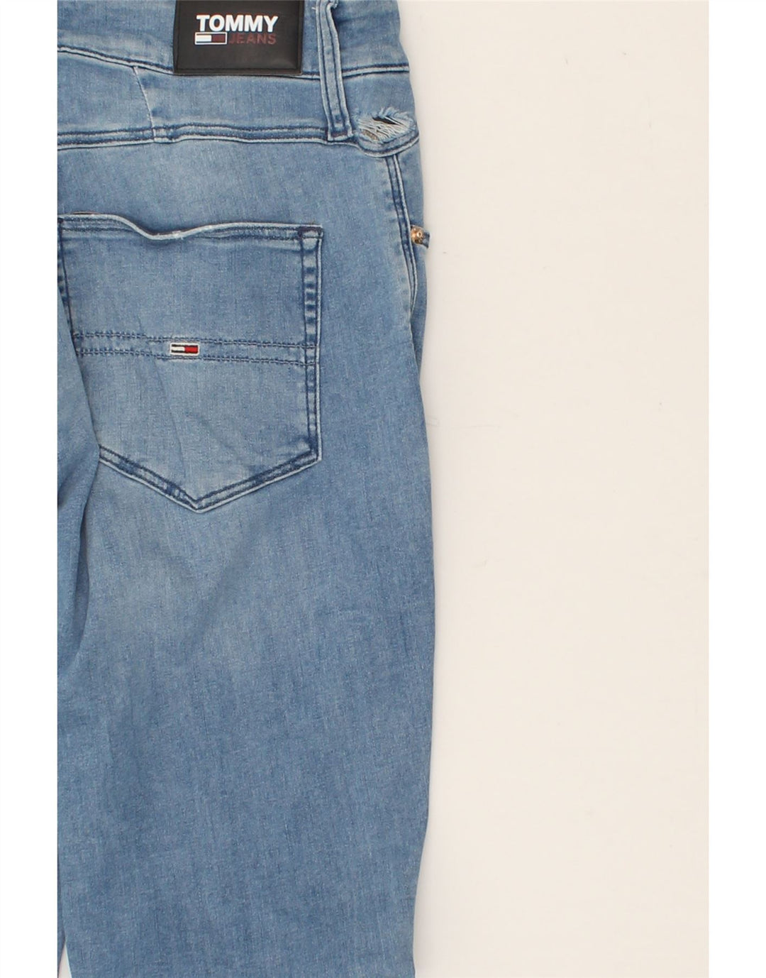 TOMMY HILFIGER Womens Shaping Slim Jeans W32 L28  Blue Vintage Tommy Hilfiger and Second-Hand Tommy Hilfiger from Messina Hembry 
