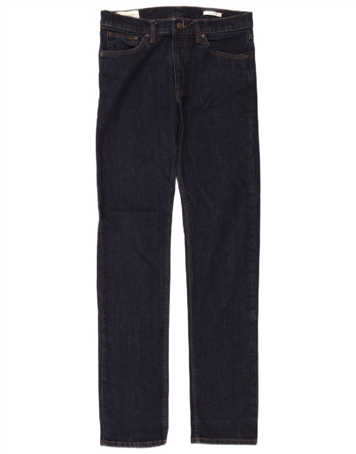 Gant Herre Regular Fit Straight Jeans W32 L34 Marineblå Bomuld