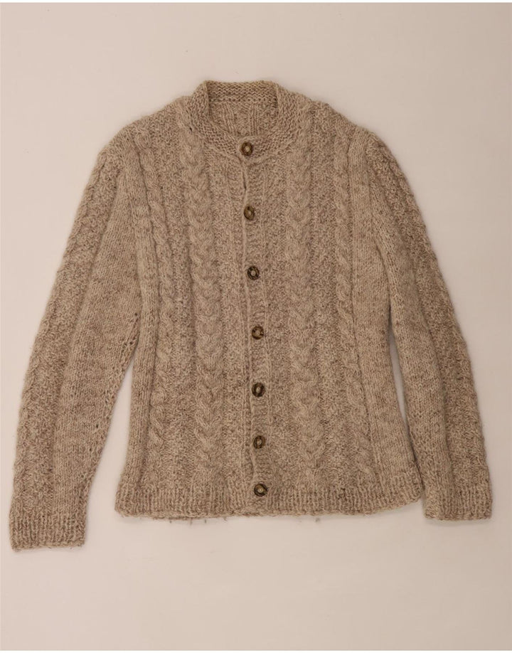 Vintage herre cardigan sweater Medium Beige