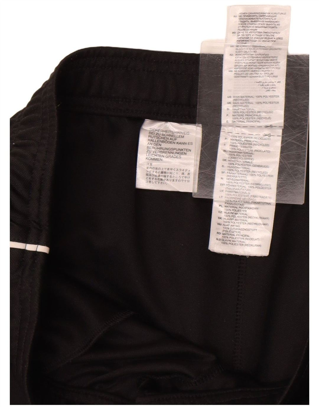 Adidas Træningsdragtsbukser til mænd Medium Sort Polyester