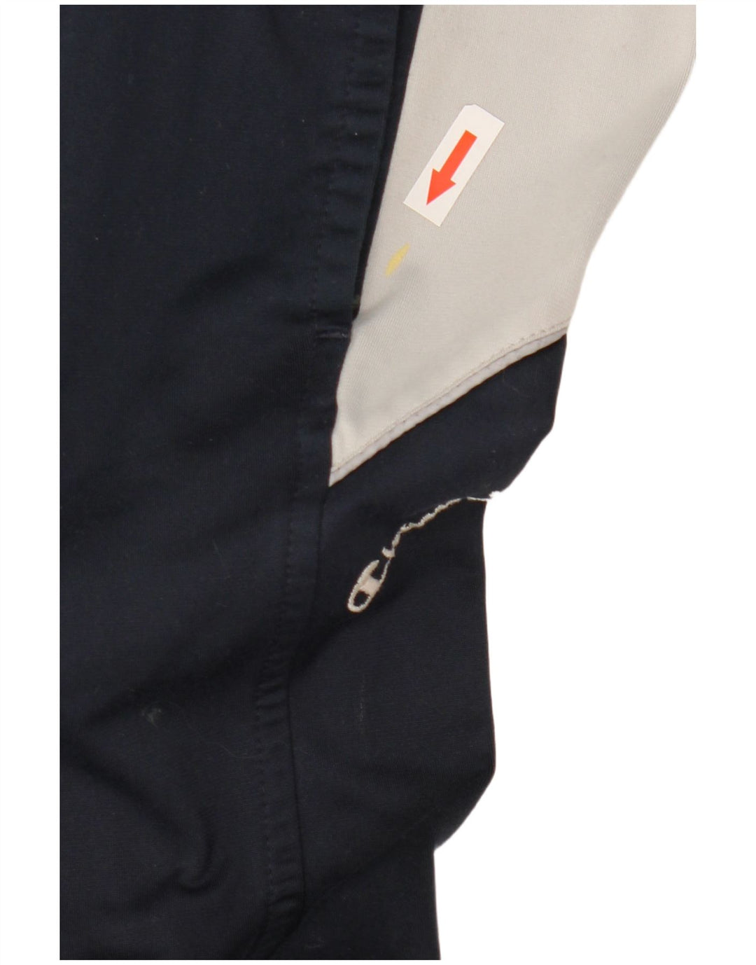 Champion Herre træningsdragt Bukser Small Navy Blue Colourblock Polyester