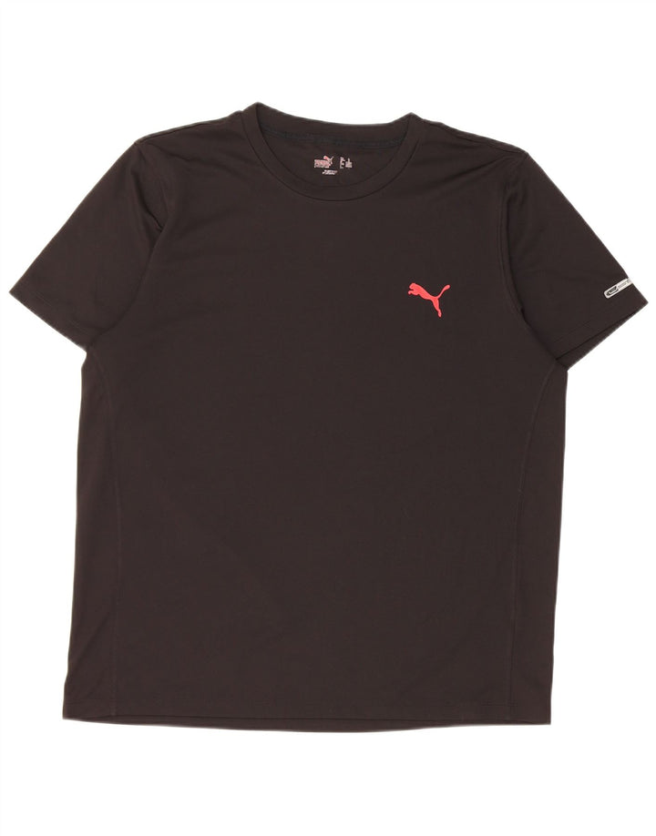 Puma Herre Grafisk T-Shirt Top Medium Sort