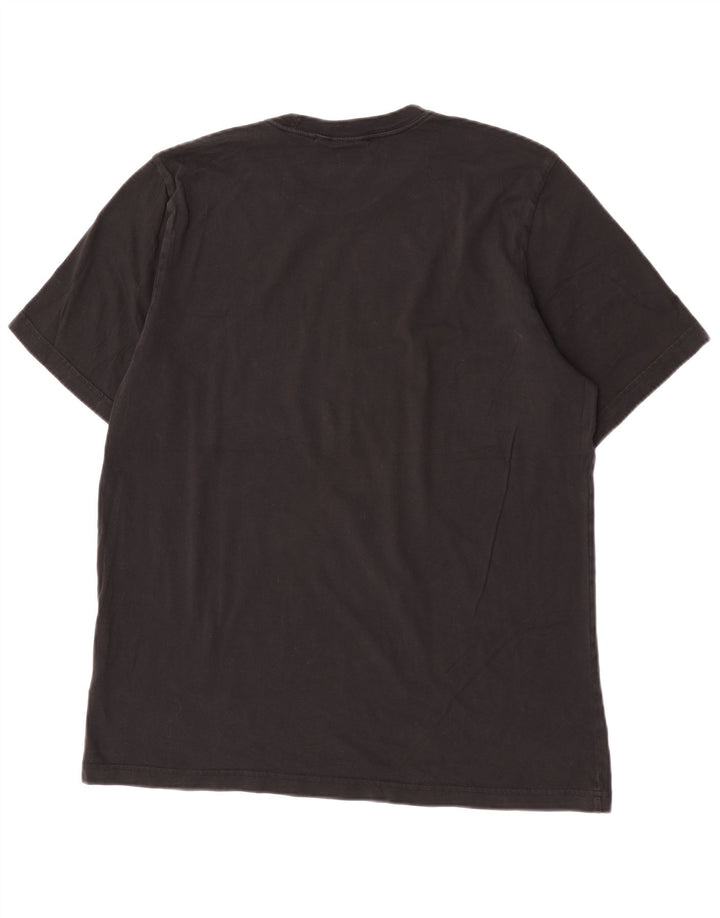 Adidas Herre T-Shirt Top Stor Sort Bomuld
