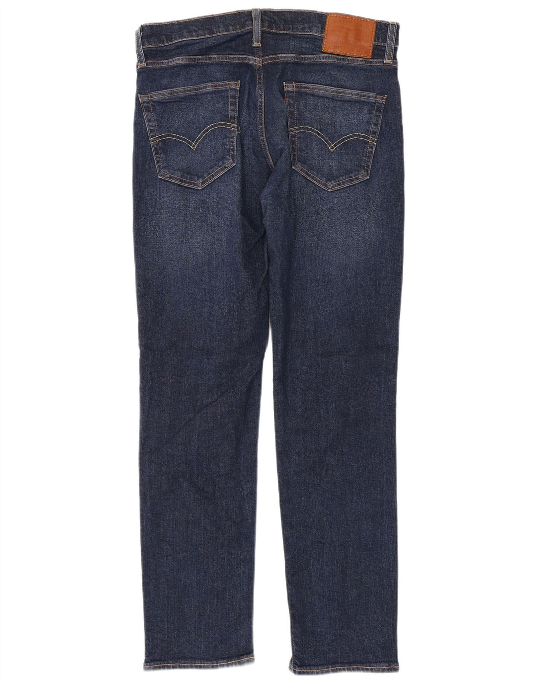 Levi's Herre 511 Slim Jeans W34 L32 Marineblå Bomuld