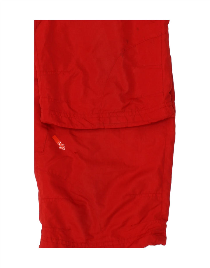 ADIDAS Boys Clima Proof Bermuda Sport Shorts 9-10 Years  Red Polyacrylic Vintage Adidas and Second-Hand Adidas from Messina Hembry 