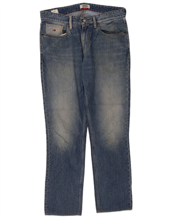 Tommy Hilfiger Dame Slim Jeans W32 L31 Blå
