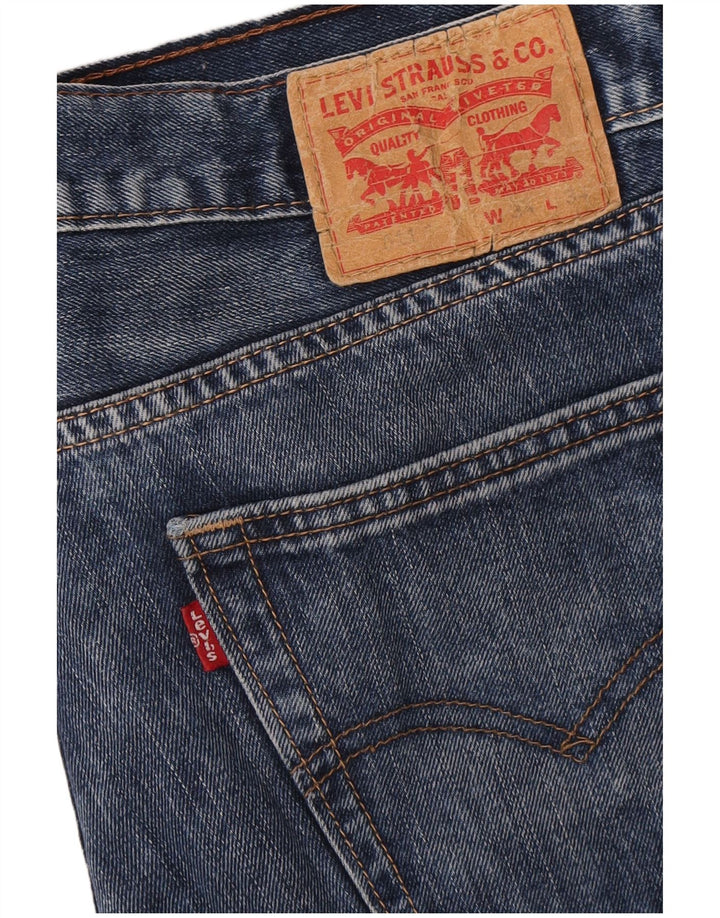 Levi's Herre 511 Slim Jeans W34 L34 Blå Bomuld