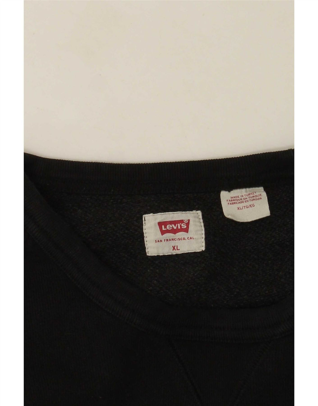 Levi's Herre Sweatshirt Jumper XL Sort