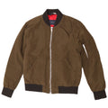 Zara Bomber Jacket UK 38 Medium Khaki Colourblock Polyester