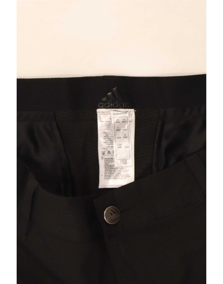 Adidas Herre Slim Chino Bukser W34 L29 Sort Polyester