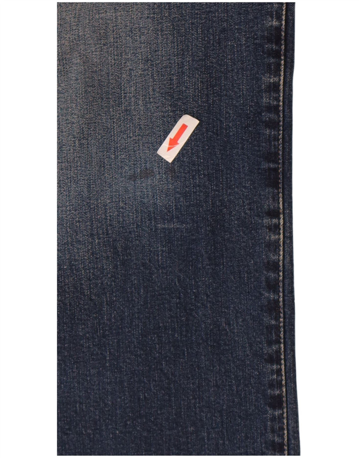 Armani Dame Straight Jeans W29 L29 Blå Bomuld