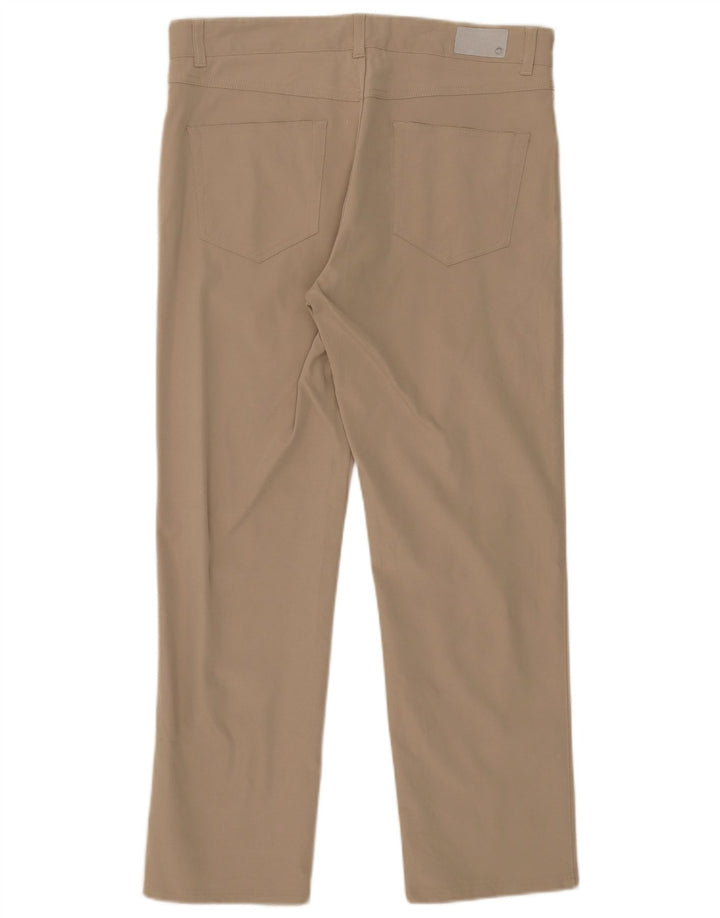 Peter Millar Straight Casual Bukser til mænd W34 L28 Beige Polyester