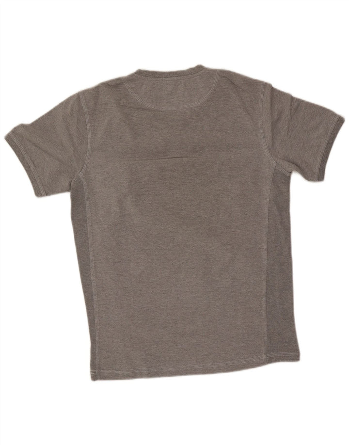 Kappa Herre T-Shirt Top Stor Grå Flecked