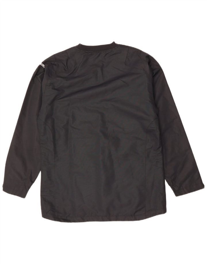 VINTAGE Herre Pullover Windbreaker Jacket UK 34 XS Grå Polyester