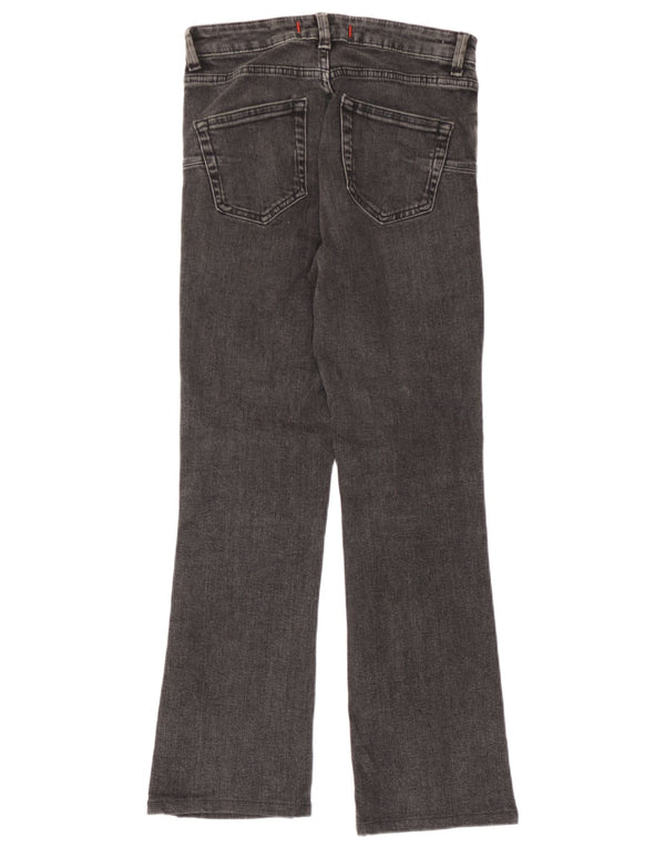 Zara Dame Bootcut Jeans EU 36 XS W26 L27 Grå Bomuld