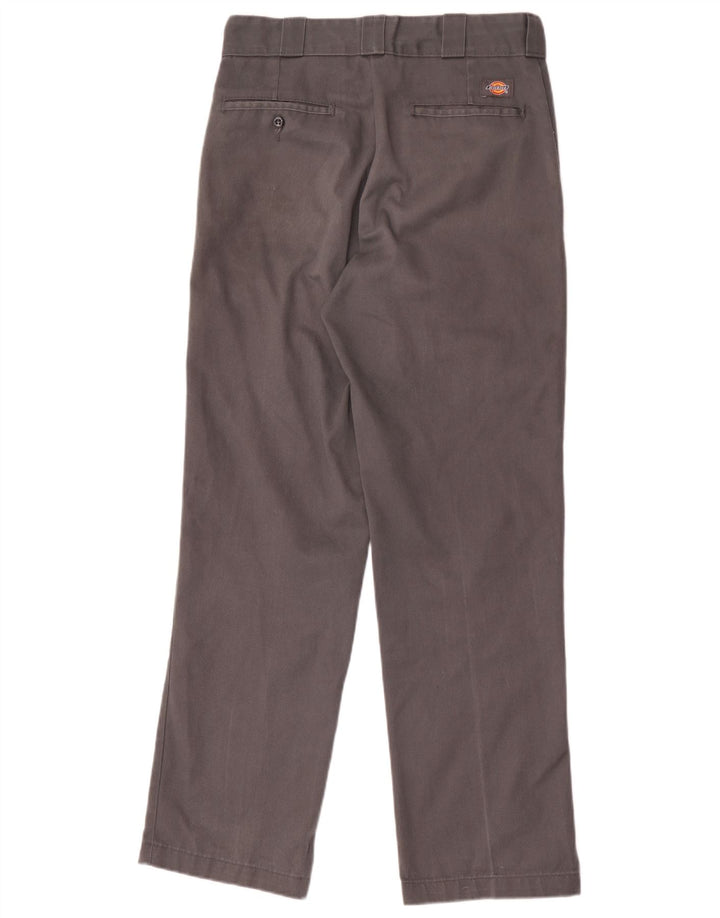 Dickies Straight Chino-bukser til mænd W32 L32 Grå polyester