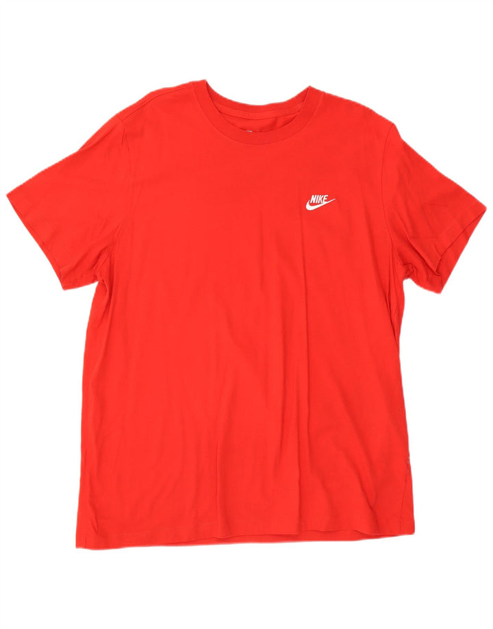 Nike T-shirt top til mænd XL Rød
