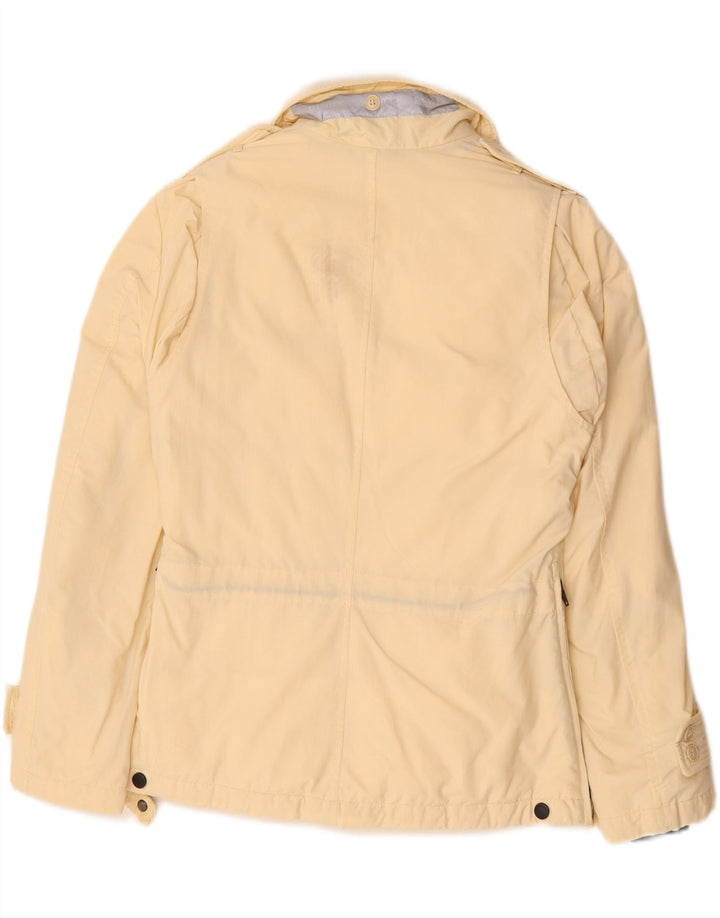 Blauer Oversized Military Jacket UK 10 Small Beige