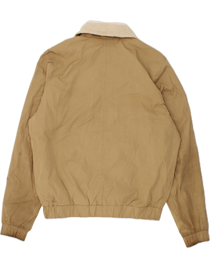 JACK WILLS Mens Bomber Jacket UK 42 XL Beige Polyester Vintage Jack Wills and Second-Hand Jack Wills from Messina Hembry 