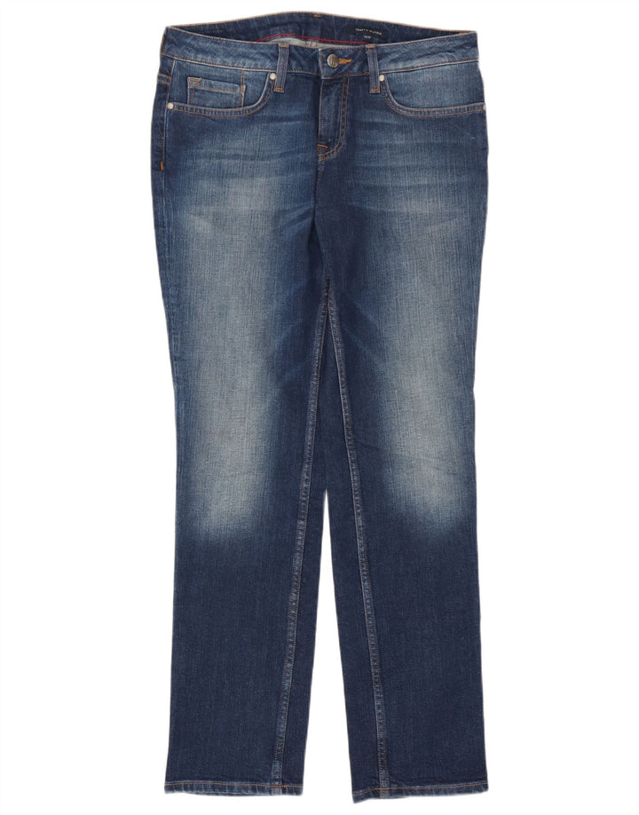 Tommy Hilfiger Dame Slim Jeans W29 L30 Blå Bomuld