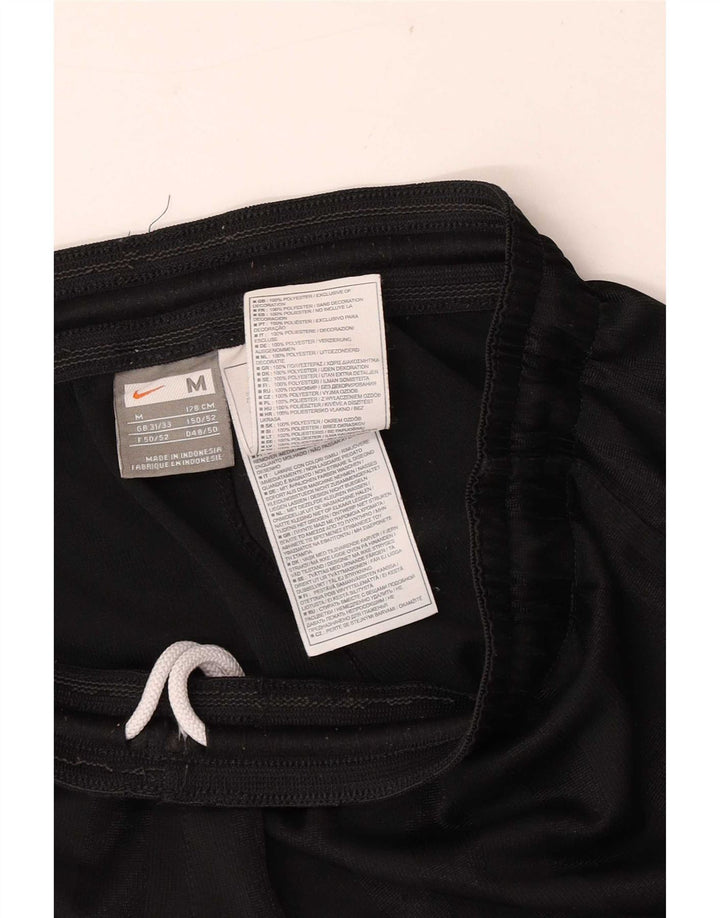Nike Sportshorts til mænd, medium sort nålestribet polyester