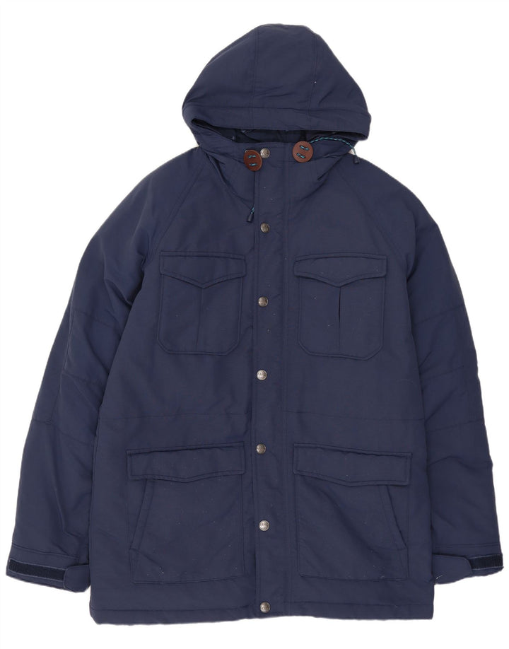 LEVI'S Herre hættejakke UK 38 Medium Navy Blue