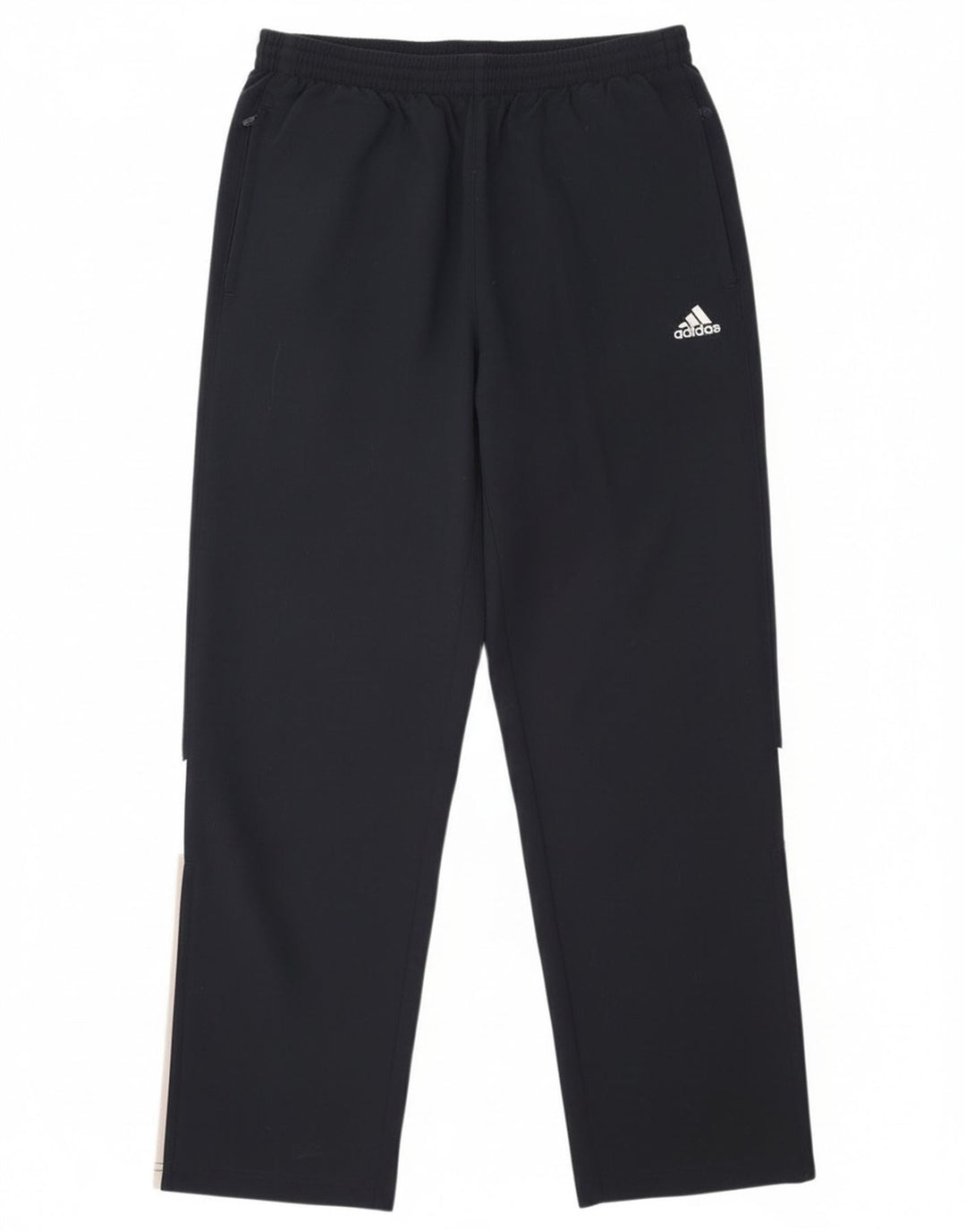 Adidas Træningsdragt bukser til mænd Large Navy Blue Colourblock Polyester