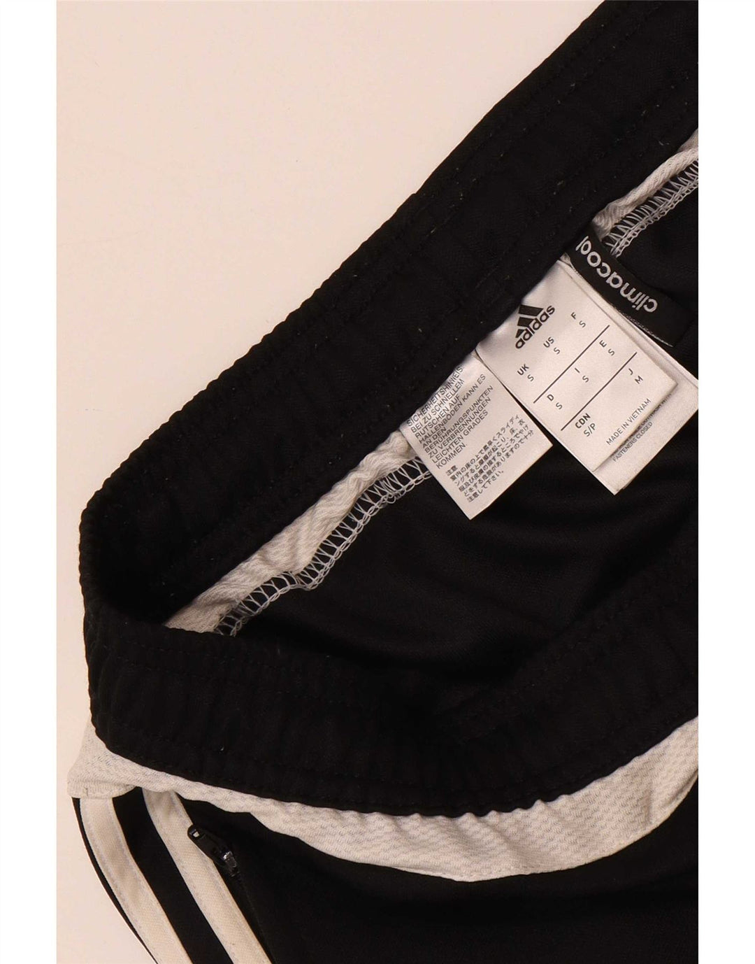 Adidas Herre Climacool Træningsdragt Bukser Small Black Colourblock Polyester