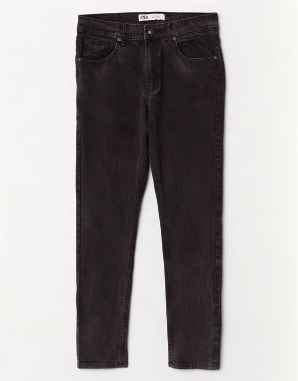 Zara Herre Skinny Jeans EU 38 Small W30 L29 Sort