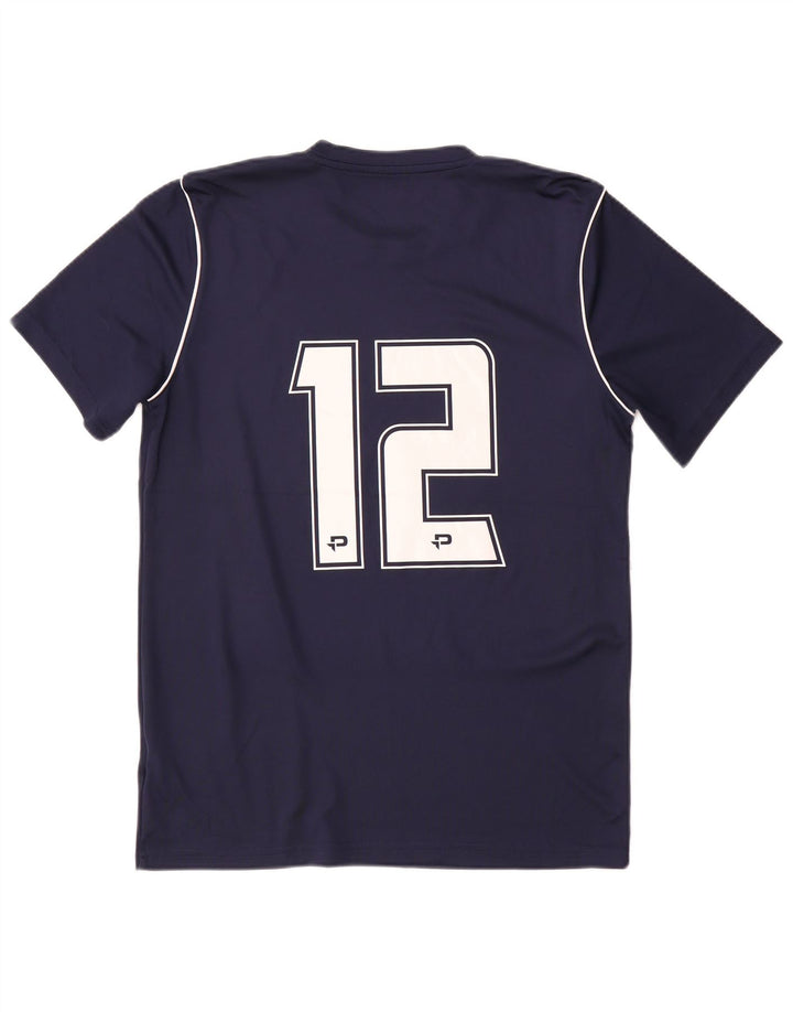 Nike Herre Washington Slim Fit Grafisk T-shirt Top Medium Navy Blue